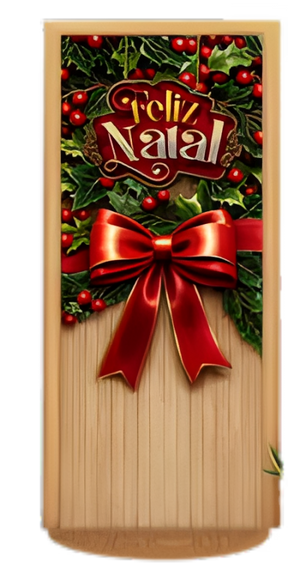 Encanto de Natal - Capas de Portas de 2,10m a 0,84m