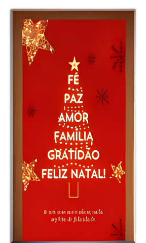 Encanto de Natal - Capas de Portas de 2,10m a 0,84m