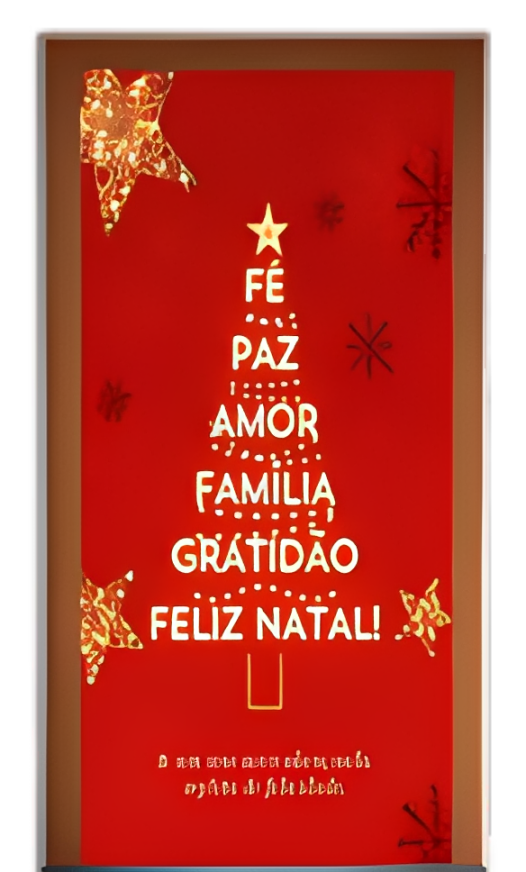 Encanto de Natal - Capas de Portas de 2,10m a 0,84m